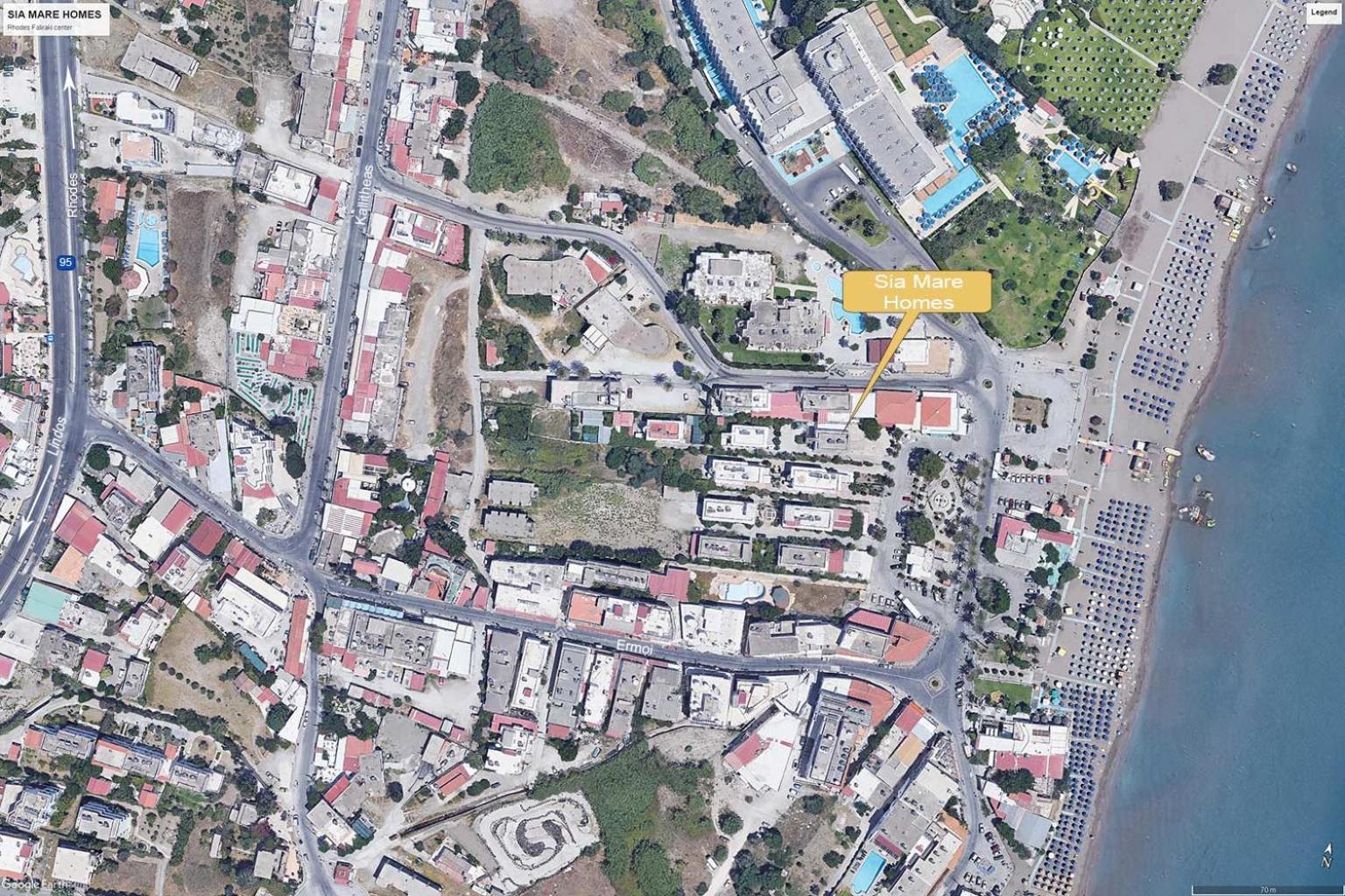 Sia Mare Seaside Apartments Faliraki Exteriör bild